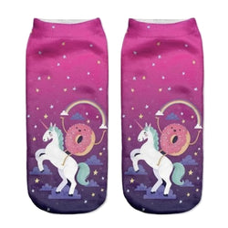 Donut Unicorn Socks - Socks