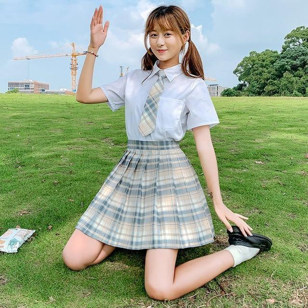 スカート [PLZPROJECT] PLEATED SKIRT Amazon.com: Wvapzxx High Waist Skirts for Womens Student