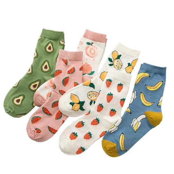 Fruit Socks Kawaii Harajuku Japan Sweet Cotton | Kawaii Babe