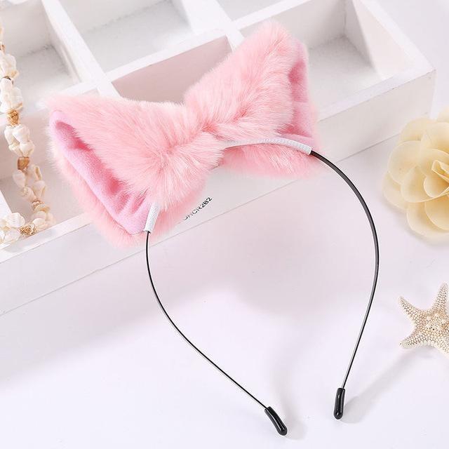 Furry Fox Ears Headband Pet Play Kawaii Cute | Kawaii Babe