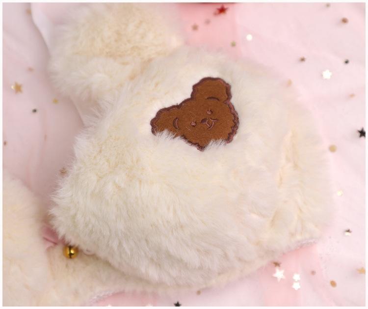 Fuzzy Bear Bra Panty Set sold by KOSMUIFASHION on Storenvy