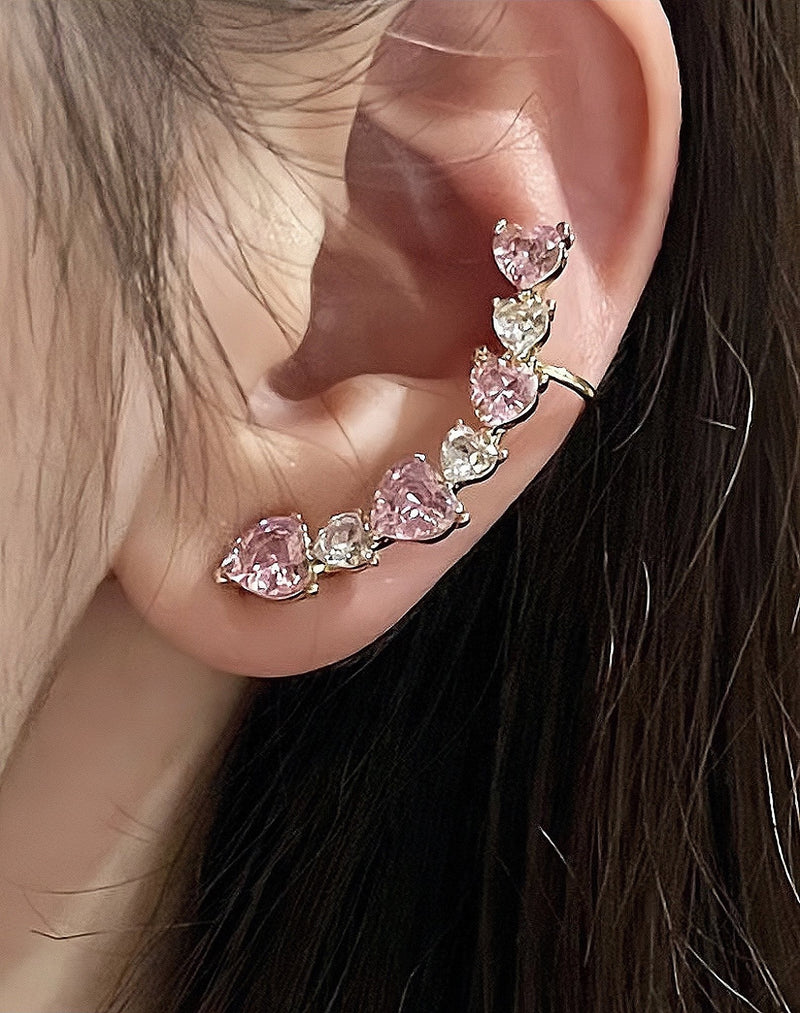 Dainty Gold Earcuff Earring Cartilage Earring Clip On Triple - Etsy Norway