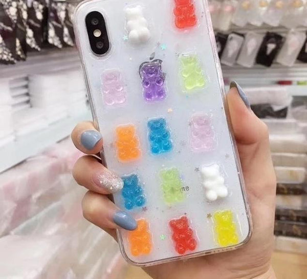 Amazon.com: iPhone 13 Cute Kawaii Gummy Bear Candy Case