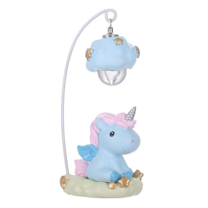 Hanging Unicorn Night Light - Blue - lamp