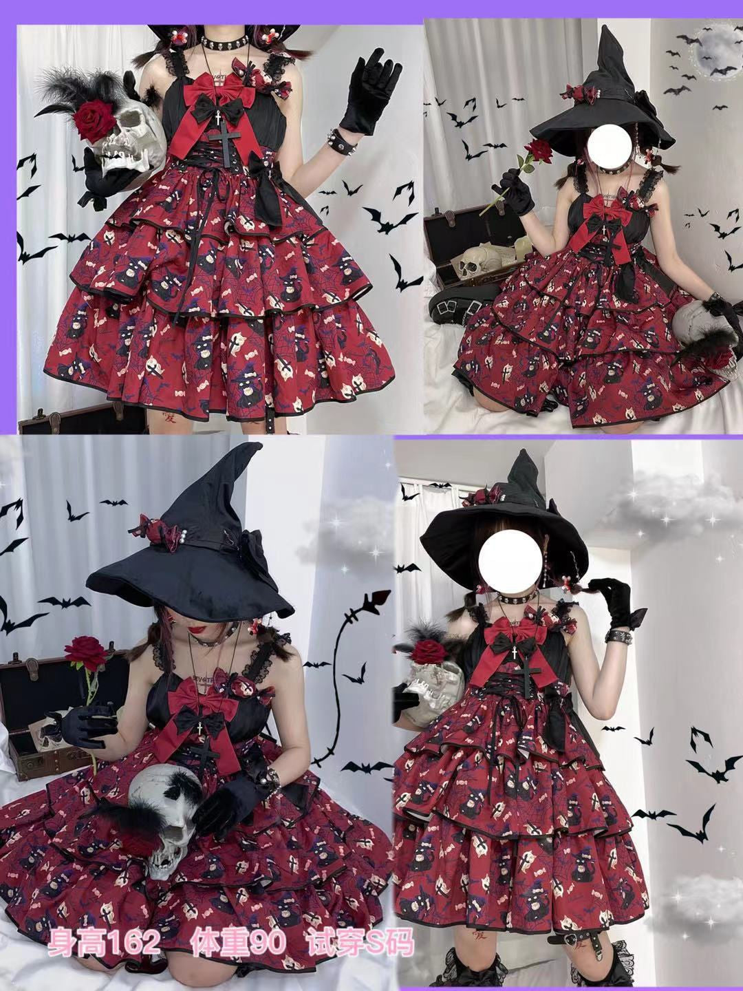 James & Lottie Girls Lounge Dress - Pink Halloween Ghosts