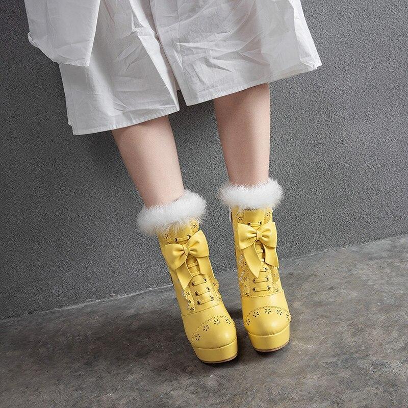 Holiday Lolita Booties - boots