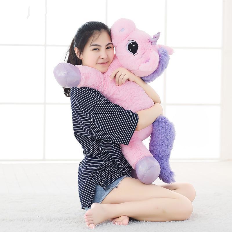 Large Fluffy Soft Unicorn Plush Stuffed Animal