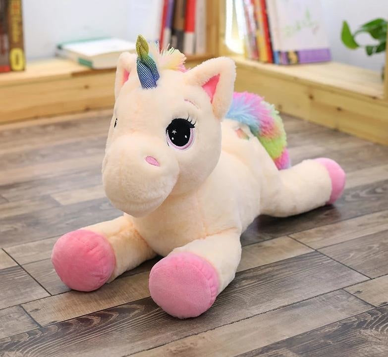 Jumbo Rainbow Unicorn Plush - Plush