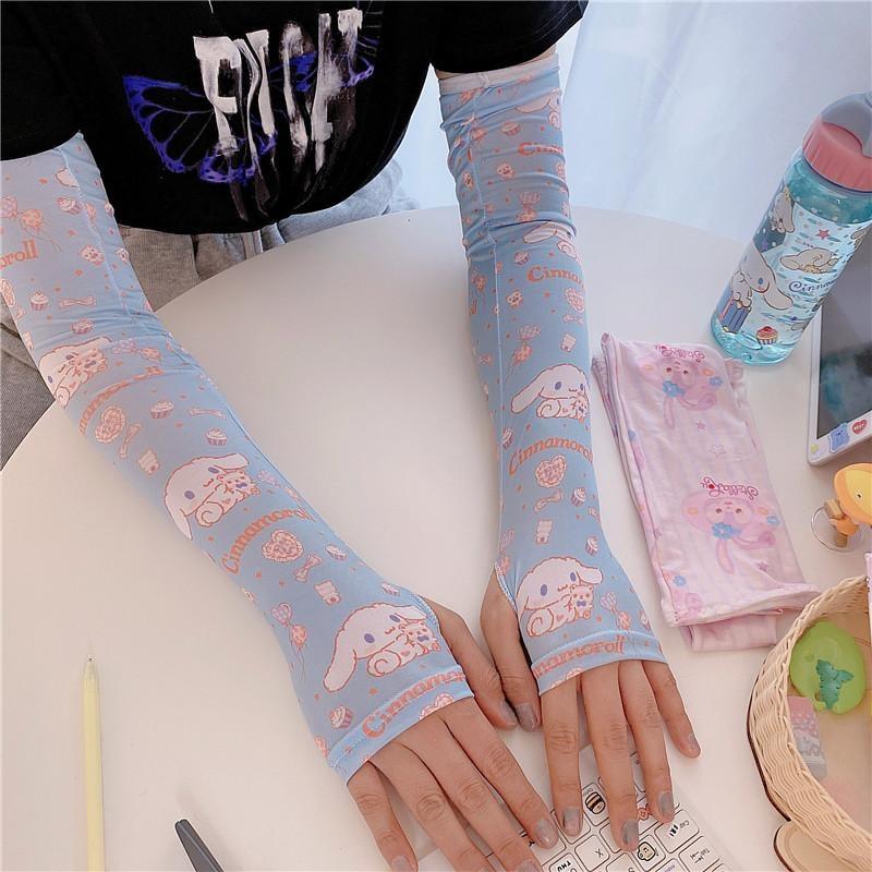 Kawaii Sanrio Arm Sleeves Warmers Cute Gloves My Melody Kawaii Babe