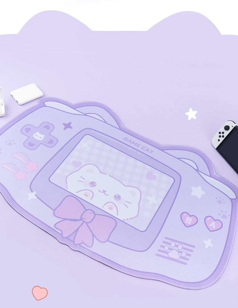 Kawaii Kitten Gaming Mousepad - desktop, fairy, fairy kei, kei fashion, fairykei