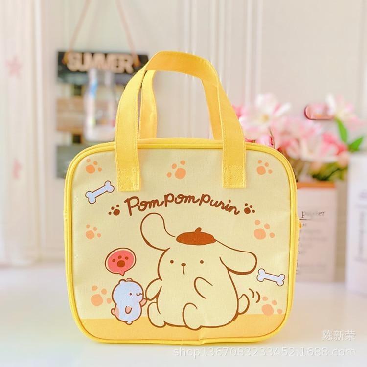 Kawaii Lunch Box Kuromi My Melody Cute Storage Bag | Kawaii Babe