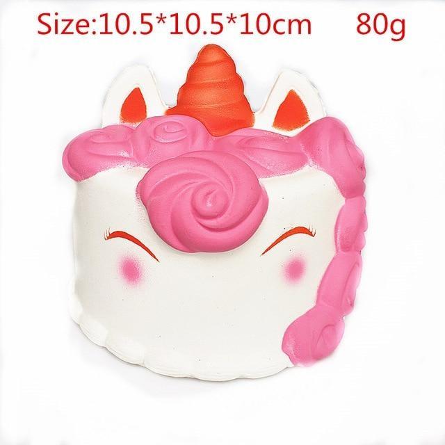 Kawaii Squishies (40+ Styles) - 10.5cm Unicorn Cake - squishy