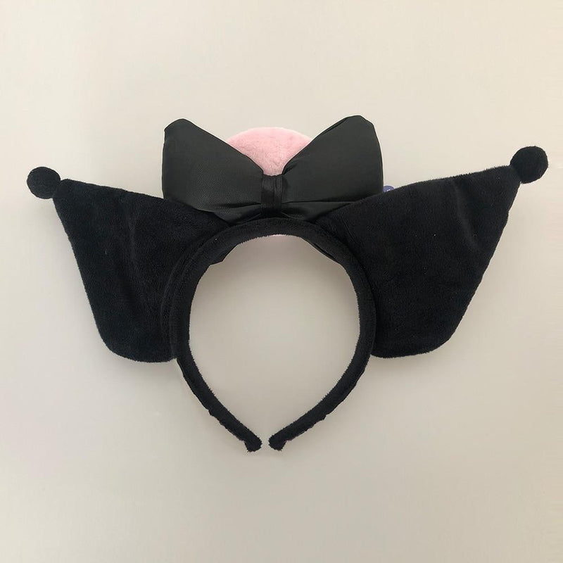Kuromi Bat Wing Headband - bat, bat ears, wing, wings, ears
