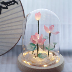 LED Lotus Night Light - lamp, lamps, lighting, lights, night light Kawaii Babe