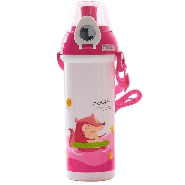 Little Critter Pink Badger Otter Water Bottle Juice Storage Drinking Glass ABDL CGL Age Play Adult Baby by DDLG Playground
