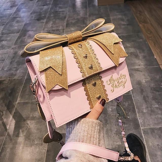 Little Gift Handbag - Pink - purse