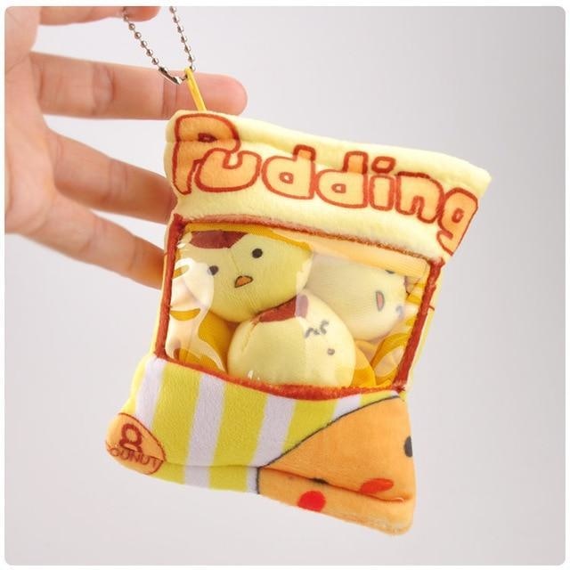 Littlest Bag Of Plushies - Yellow - stuffed animal