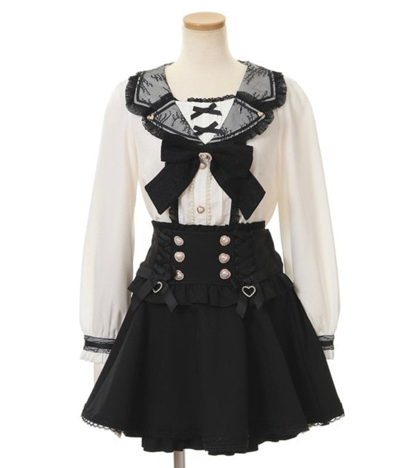 Lolita Suspender Skirt (Up to 4XL) - bloomer, bloomers, lolita style, overalls, plus size Kawaii Babe