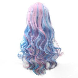 Long Cotton Candy Wig - wig