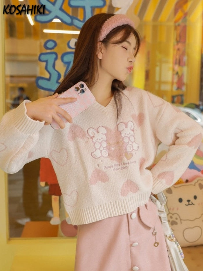 Kawaii bunny sweater hotsell