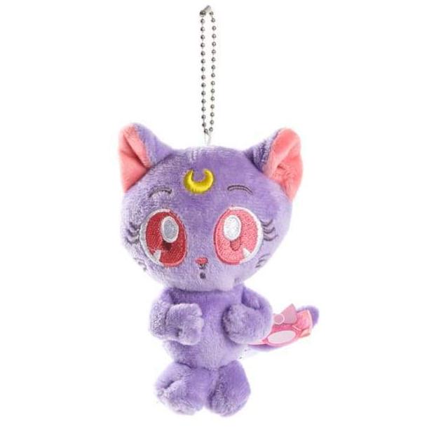 Sailor Moon Luna Cat Keychain Plush Stuffed Animal Toy Anime Sailormoon Kawaii Fairy Kei by DDLG Playground