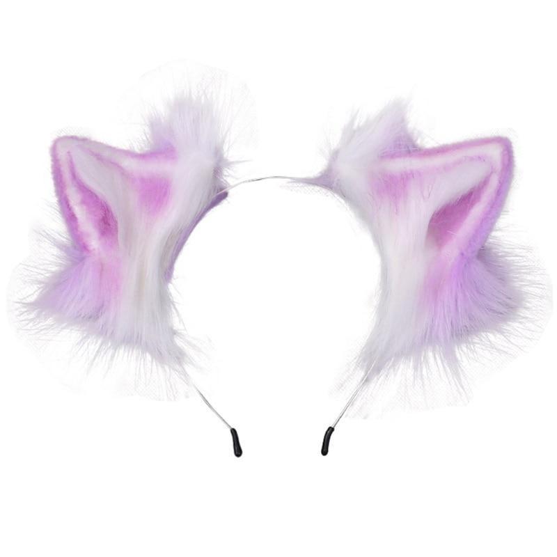 Realistic Animal ears,Luxury furry ears,Fox ear,Wolf ear,Bunny  ear,Lolita，Cat ears,Chocolate neko ears,Kawaii kitty ears,Bunny ears