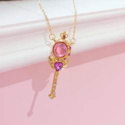 Magical Girl Wand Necklaces - Scepter - accessories, accessory, anime, card captor, jewelery