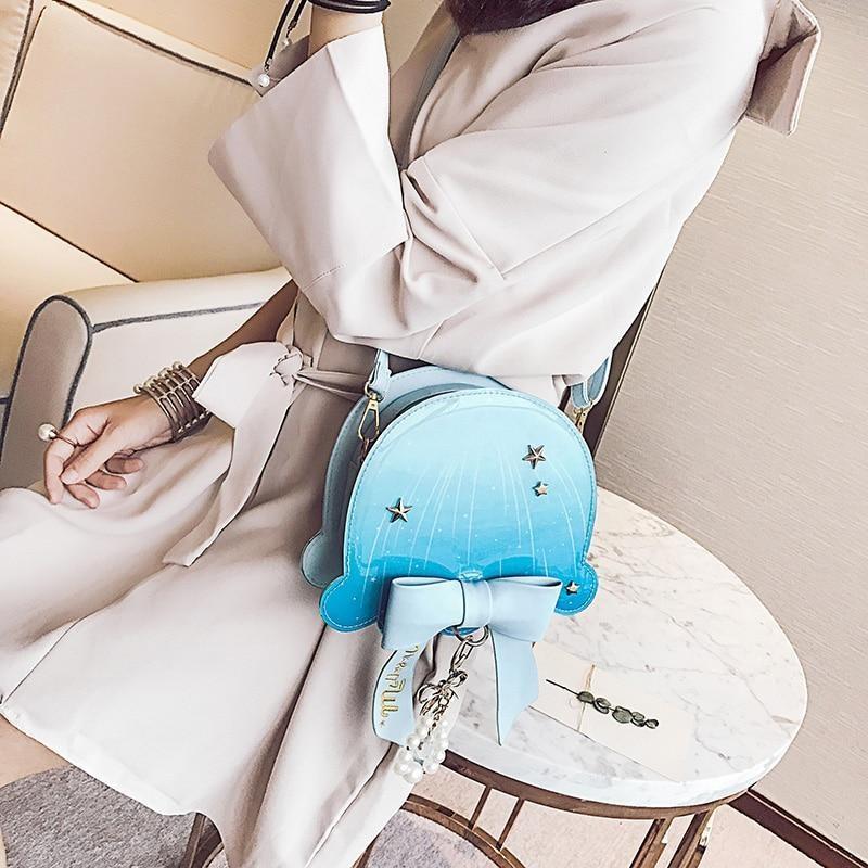 Lolita Jellyfish Ocean Blue Handbag Purse Harajuku | Kawaii Babe
