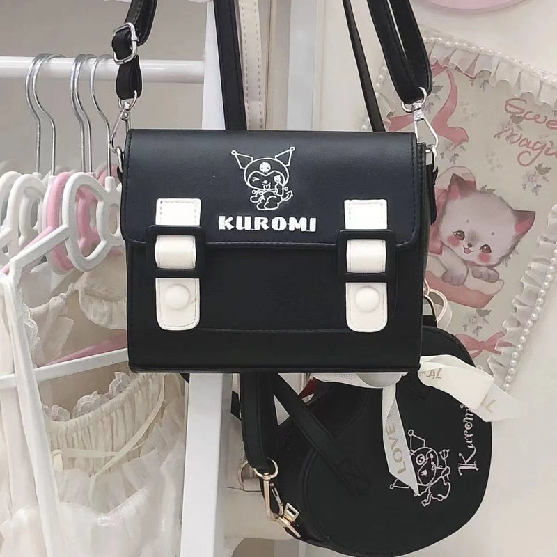 Melody & Cinna Buckle Bags - Kuromi - purse
