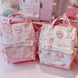 Pink Kawaii My Melody Backpack Rucksack Fairy Kei Harajuku Fashion