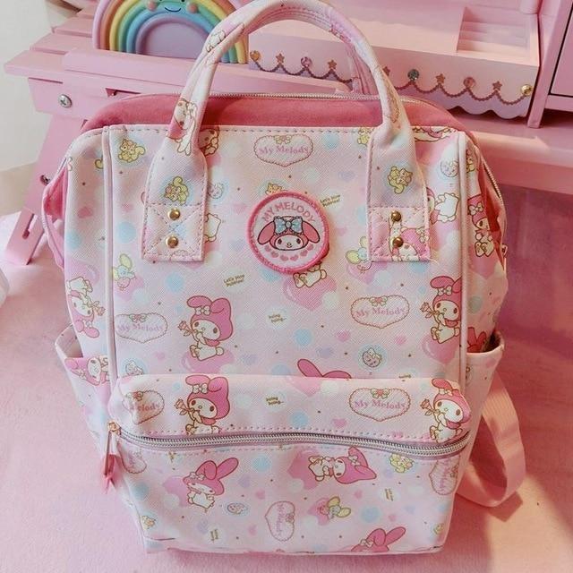 Pink Bunny Rabbit Backpack Rucksack Pink Kawaii Fairy Kei | Kawai Babe ...