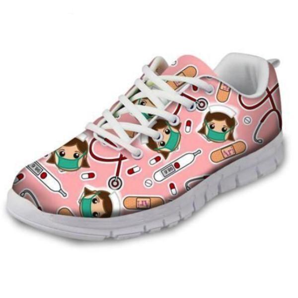 Medical Nurse Runners Sneakers Menhera Kei Mental Health | Kawaii Babe