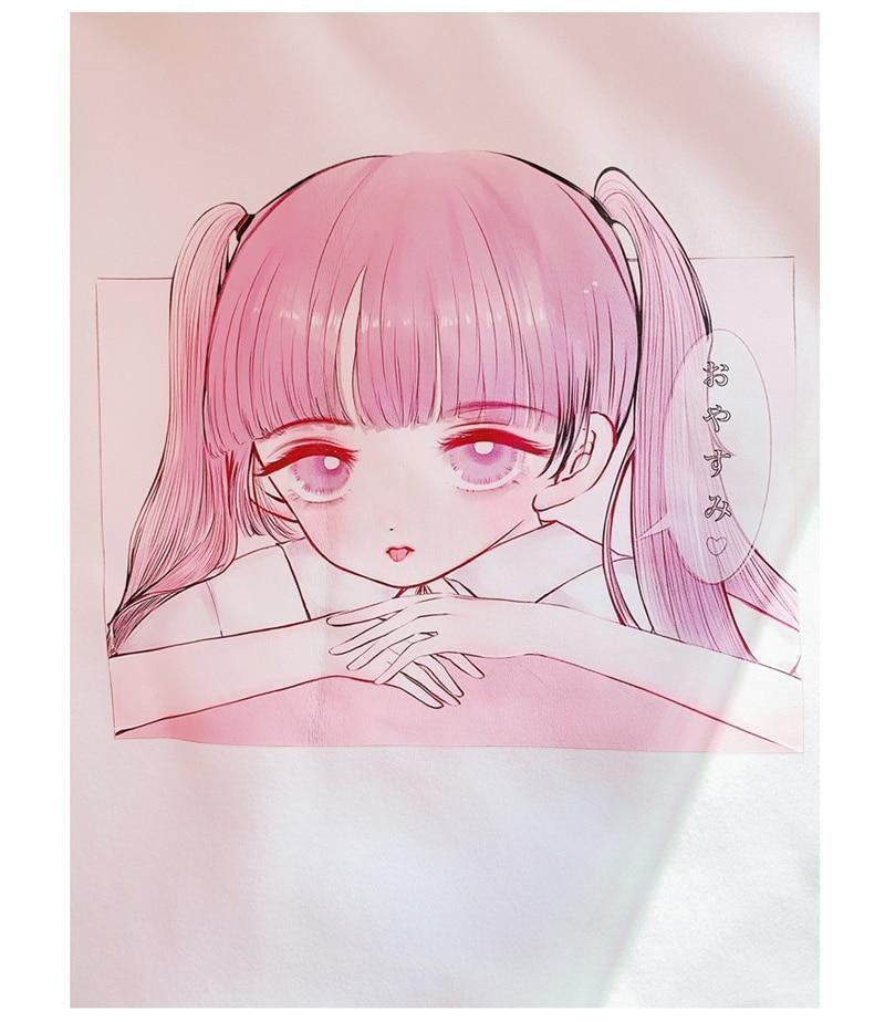Otaku Baby Collared Sweatshirt - anime, anime girl, fairy kei, harajuku, hoodie sweater