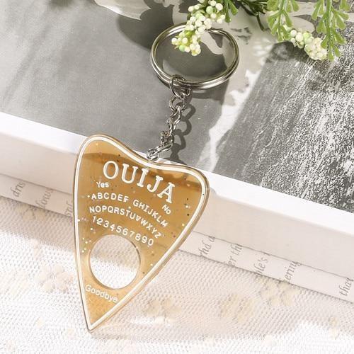 Pastel Ouija Goth Keychain Creepy Cute Dark Occult | Kawaii Babe