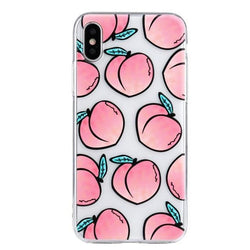 Just Peachy iPhone Case - For X - 3d iphone case, apple iphone, iphones, fruit, fruits