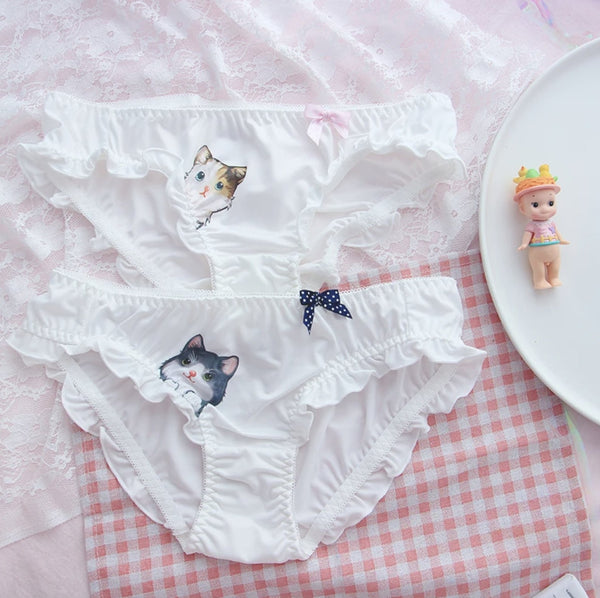 Peekaboo Kitten Panties - ab dl, abdl, adult baby, baby diaper lover,