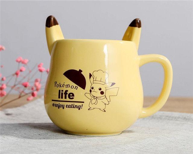 Pika Coffee Mug - anime, coffee cup, cups, cups