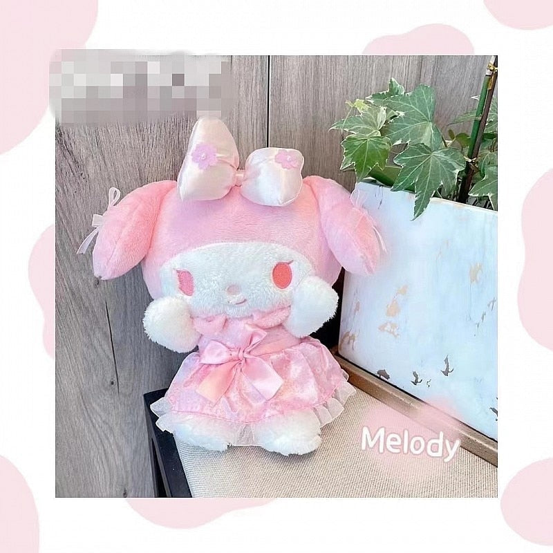 Pink Princess Cinna & Melody Plushies - stuffed animal