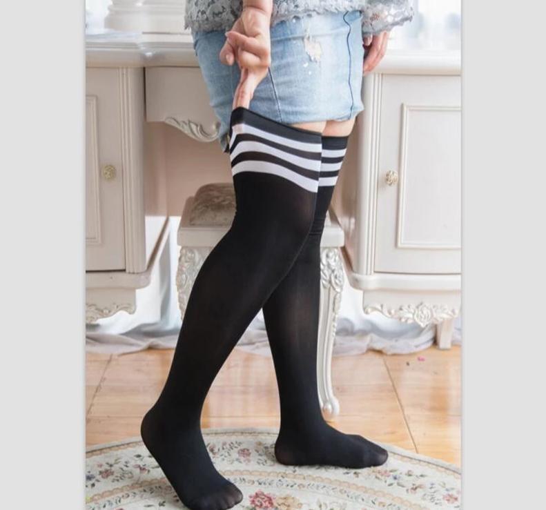Plus Size School Girl Stockings - socks