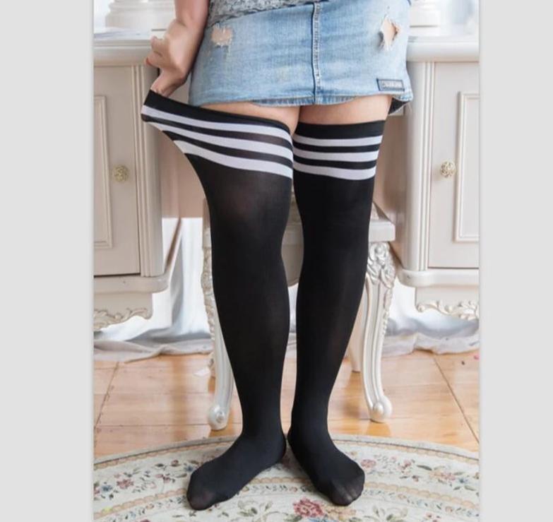 Plus Size School Girl Stockings - socks