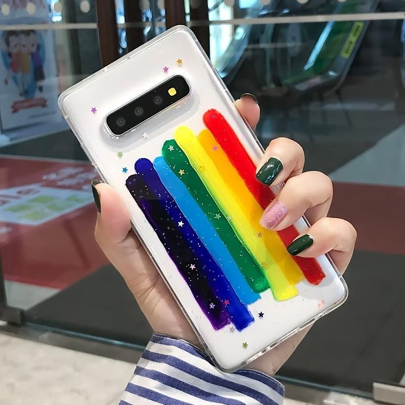 Used like new boyy phone case Rainbow