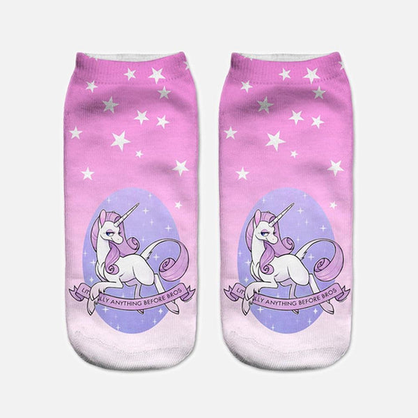 Princess Unicorn Fairy Kei Socks My Little Pony Celestia Pastel Adult WOmens Magical Enchanted