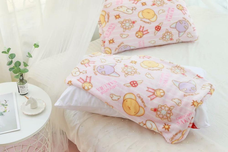 Magical Girl Fuzzy Blanket Set