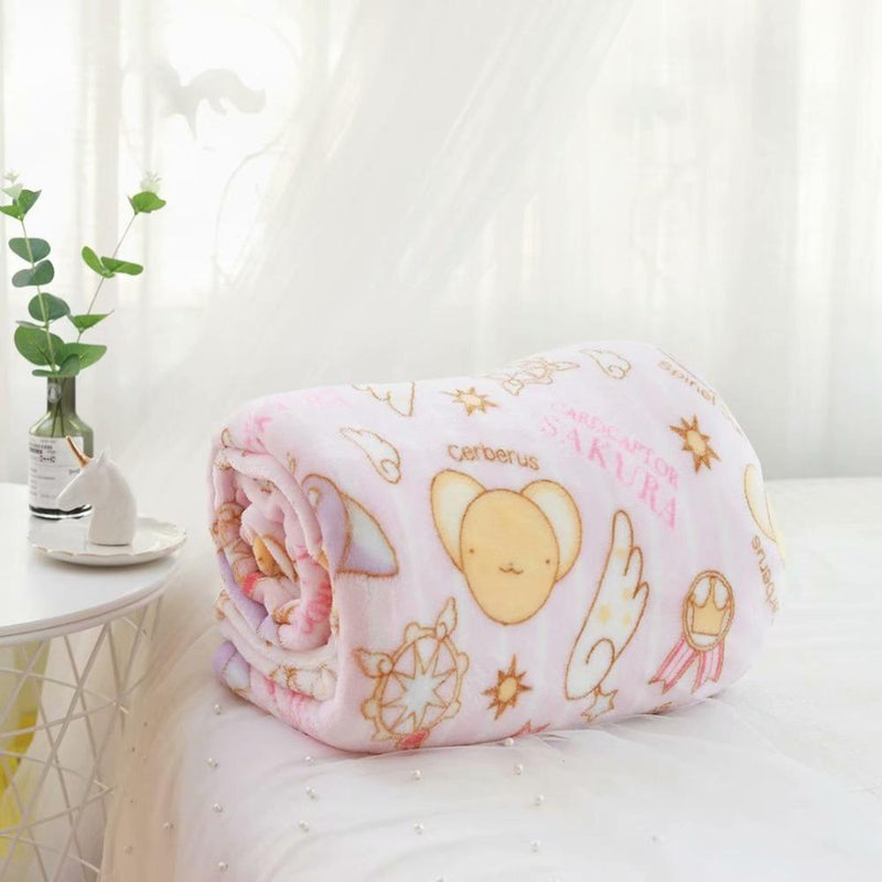Magical Girl Fuzzy Blanket Set