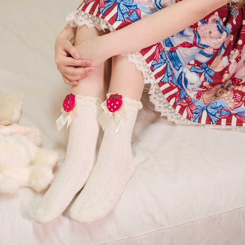 2020 New Girls Lace Falbala Hollow Lolita Ruffled Socks For