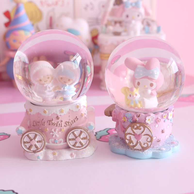 Kawaii Trinket Box & Snowglobes