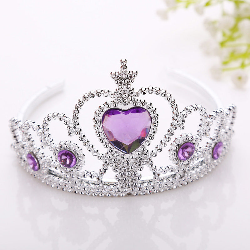 purple princess tiara