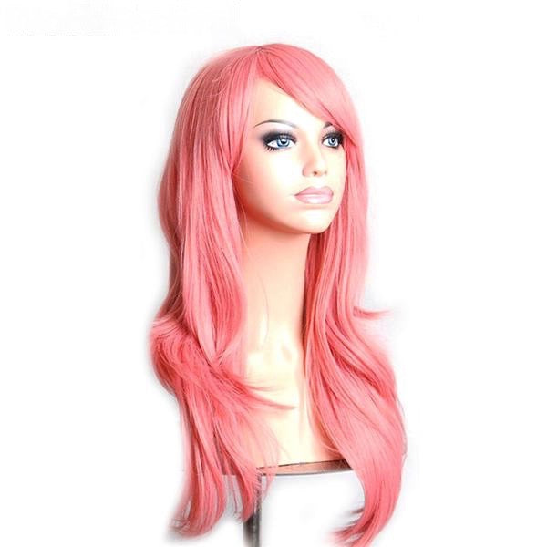 Solid Color Long Wigs