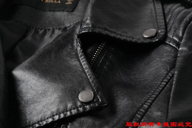 Asymmetrical Motorcycle Jacket Vegan Leather Coat by Kawaii Babe