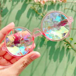 crystal sunglasses crystallized gems jewels shades sun glasses specs round circle kawaii harajuku japan fashion by kawaii babe